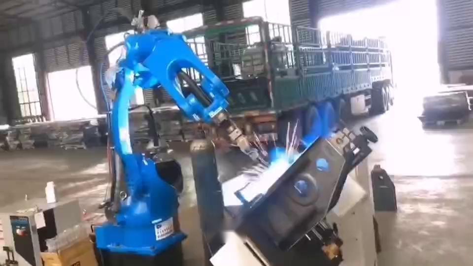 機(jī)器人變位焊接